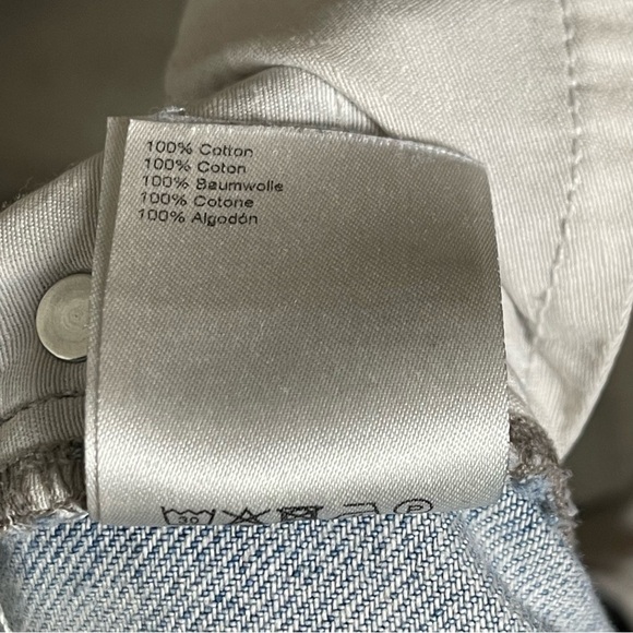 JUST Female Blue Frayed Hem Jones Jeans Size 26 - Picture 7 of 11